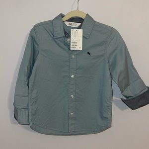 New Toddler boys collared H&M Dress shirt